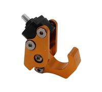 Supporto universale per moto con gancio per artiglio per casco per borsa per bicicletta, clip in alluminio, gancio per bagagli, accessori moto(Orange)
