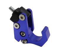 Supporto universale per moto con gancio per artiglio per casco per borsa per bicicletta, clip in alluminio, gancio per bagagli, accessori moto(Blue)