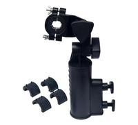 Supporto universale per ombrello da golf cart con angolo regolabile, adatto per carrelli da golf, e-bike, passeggini, sedie a rotelle, sedie da campeggio, sgabelli da pesca, sedie da spiaggia