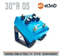 SUPPORTO UNIVERSALE per PEDALI / FX - 30° OS - 30L110F15R10W100 (Strymon Blue...
