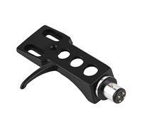 Supporto Universale per Portatestina Fono per Giradischi LP con Cavi in plastica Nera 6,3 Cm 4 Cm 10 G