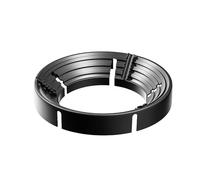 Supporto Universale per Stufa Paravento da campeggio in acciaio smaltato, concentratore di calore, staffa antivento for fornello a gas, picnic all'aperto, campeggio(5 openings)
