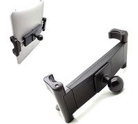 Supporto universale per tablet con rivestimento in gomma da 1" per tutti gli iPad Pro Air Mini Tablet iPhone MAX Pro Galaxy Tab Smartphone (compatibile con Ram, Arkon Robusto Mount e tutti i sistemi di presa da 1 pollici)…