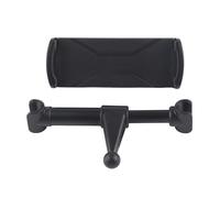 Supporto universale per tablet per poggiatesta auto, supporto regolabile per dispositivi con cuscinetti in silicone antiscivolo e braccio telescopico