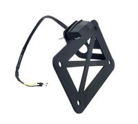 Supporto Universale per Targa di immatricolazione Laterale per Moto con Luce Posteriore a LED per Bobber