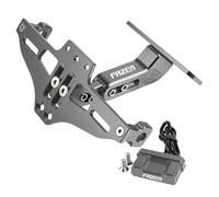 Supporto universale per targa per moto Per Ya&ma&ha FZ1 FZ-1 FZ6 FZ-6 FZ8 FZ-8 Fazer 150 250 400 1000 Staffa Porta Targa Regolabile Per Moto(12)