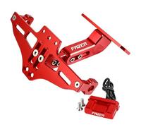 Supporto universale per targa per moto Per Ya&ma&ha FZ1 FZ-1 FZ6 FZ-6 FZ8 FZ-8 Fazer 150 250 400 1000 Staffa Porta Targa Regolabile Per Moto(2)