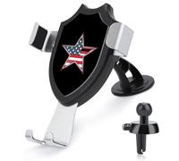 Supporto universale per telefono a stella a cinque punte americano per parabrezza auto cruscotto