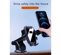 Supporto universale per telefono auto, adatto per cruscotto e console centrale, supporto per telefono con ventosa telescopica multifunzione, supporto per telefono auto con molletta rotante a 360 gradi