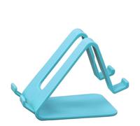 Supporto universale per telefono cellulare da scrivania, triangolare, supporto per telefono cellulare e tablet (verde)