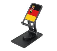 Supporto universale per telefono con bandiera della Renania-Palatinato, supporto regolabile per cellulare, treppiede girevole a 360° per iPhone, perfetto per l'uso quotidiano