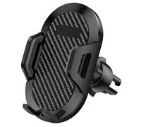 Supporto universale per telefono da auto con ventosa super stabile, regolazione multi-angolo, resistente al calore, compatibile con iPhone, Samsung e