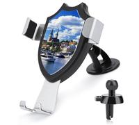 Supporto universale per telefono da cruscotto per parabrezza e cruscotto con città vecchia europea e porto marittimo Estonia