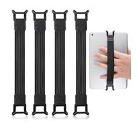 Supporto universale per telefono e tablet, per dispositivi da 5,2 a 11 pollici, fascia elastica regolabile anti-goccia, supporto per iPad Pro Air Mini, Galaxy Tab Kindle eReader, 4 pezzi (L))