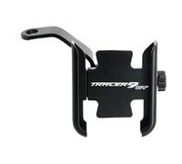 Supporto universale per telefono moto Montaggio telefono motocicletta Porta telefono moto per Yamaha TRACER 9 GT 2021 2022 2023 Rotazione a 360° per smartphone da 4,7-7,1 pollici-Mirror Type Black