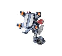 Supporto Universale Per Telefono Per Accessori Per Moto, In Lega, Ammortizzatore, Supporto Per Navigatore Per Moto, Strumenti(Silver)