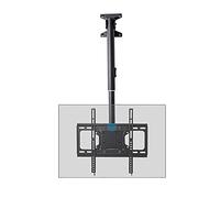 Supporto universale per TV a parete per TV a soffitto per schermo piatto LCD da 32 a 65 pollici regolabile inclinazione e rotazione metodi Dual In tion per una facile installazione