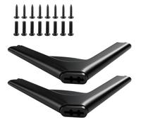 Supporto universale per TV, gambe da tavolo con viti, piedini per TV, supporto per TV a schermo piatto TCL al plasma da 32-65 pollici, compatibile