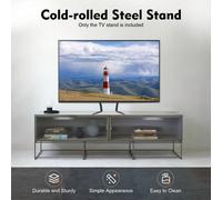 Supporto universale per TV LED/LCD da 32-70 pollici a casa DescrizioneQuesto mobile porta TV non è solo un elemento d'arredo, ma anche un'integrazione ideale tra estetica domestica e vita tecnica. La 