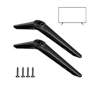 Supporto universale per TV, piedini per TV, con cuscinetti antiscivolo e set di viti, di ricambio per TV