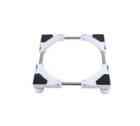 Supporto Universale Regolabile Supporto per lavatrice, frigorifero e congelatore, con base regolabile e mobile, lunghezza/larghezza 42-65 cm, staffa di supporto per fornelli, asciugatrice, f
