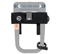Supporto Universale U-Lock Bici 125-145mm Sicurezza Massima Montaggio Facile Materiale Nylon Leggero 55g Resistente Acqua Compatibile Telaio Manubrio Protezione Antifurto Accessori Ciclismo