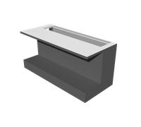 Supporto USB Hub da Scrivania per Sabrent 4 Porte Organizer Laterale Stampato