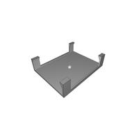 Supporto USB Hub per Delock Organizer Scrivania Staffa Stampato 3D Stand
