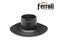 Supporto uscita camino per tetto piano in materiale plastico