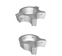 Supporto Utensile per MPCNC Mostly Printed CNC Dremel 275 Multi-Pro Staffa