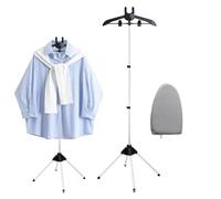 Supporto Vapore per Abbigliamento,Supporto Per Stirare A Mano Con Vapore - Attrezzatura Pieghevole Con Guanto Termico Per Cappotti Giacche Pantaloni Abiti Gonna Magliette Vestiti