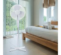 Supporto Ventilatore Luogo Raffreddamento Anti Zanzare Ventola Alti Regolabile