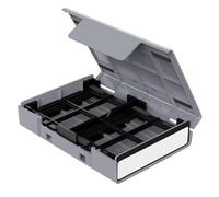 Supporto versatile per dischi rigidi da 6,3 cm e 8,9 cm HDD in solido ABS con staffa per una custodia protettiva sicura