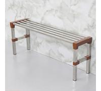 Supporto versatile per piante in metallo, 55 cm, per interni ed esterni, scaffale per fiori da giardino e terrazza, resistente ed elegante, per decorare la casa (120 x 40 cm)