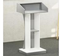 Supporto versatile per podio in legno con Sto - Leggio professionale per chiesa, scuola, ufficio, sala conferenze e torium, ideale per presentazioni ed eventi