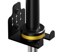 Supporto verticale per manubri - Supporto per pesi da parete - Robusto scaffale in metallo con design antiscivolo per una capacità di carico eccellente questo supporto distribuisce il peso