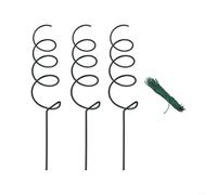 Supporto verticale per piante con paletti a spirale per pomodori, perfetto per piccoli giardini e spazi urbani (A)