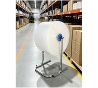 Supporto Verticale Per Rotolo Di Pluriball, Dispenser Manuale, Resistente | Supporto verticale per pluriball, imballaggio in magazzino, per rotoli di varie misure(H-25.2 in/64 cm,L-100 cm/39.4 in)