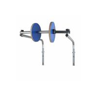Supporto Verticale Per Rotolo Di Pluriball, Dispenser Manuale, Resistente | Supporto verticale per pluriball, imballaggio in magazzino, per rotoli di varie misure(Wall-mounted,L-100 cm/39.4 in)