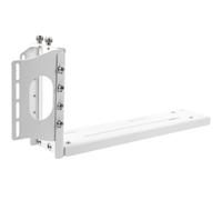 Supporto Verticale per Scheda Video Pci-e, in Lamiera Zincata | Chassis Grandi Almeno 5 Slot di Espansione, Struttura Razionale, Colore Bianco