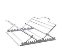 Supporto verticale per spiedini per pollo anatra tacchino | Design verticale per grigliare, distribuzione uniforme del calore, risultati succosi, perfetto per anatre e oche