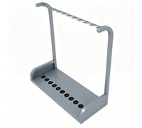 Supporto verticale per stecche da biliardo, 11 fori, in ferro, per sala da biliardo, bar, club, accessori da ufficio