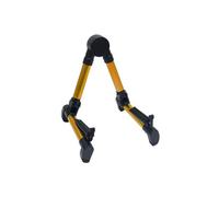 Supporto verticale pieghevole per violino Supporto per violino dai colori vivaci Supporto telescopico pieghevole per violino Supporto per strumenti musicali accessori violino per principianti(Gold)