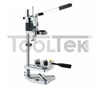 SUPPORTO VERTICALE TRAPANO A COLONNA DA BANCO DOPPIO SUPPORTO+MORSA