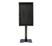Supporto Vetrina Kimex con Cornice per Schermi 55" Vesa 400x600 Max