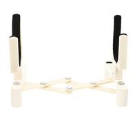 Supporto Violino Pieghevole Telescopico Bianco in Pu, 1 Pezzo | Stabile e Antiscivolo, per Prove D'orchestra e Spettacoli, Protegge la Finitura e Riduce Ribaltamenti