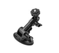Supporto visiera regolabile, compatibile con GoPro, Hero 10-13 | Supporto nero in plastica per action camera, 2.44*3.93*3.85in, 52.5g(Suction cup)