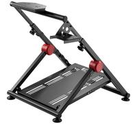 Supporto volante da corsa NanoRS RS-155 Pieghevole Acciaio Nero/Rosso