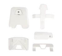 Supporto VR per 2, supporto display per visore VR wireless con spugna antiscivolo e base robusta, staffa di stoccaggio salvaspazio per accessori VR e controller touch (Bianca)