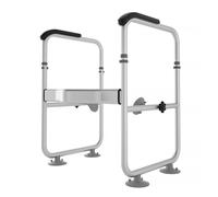 Supporto WC con Ventose Regolabile Telaio di Sicurezza Ergonomico per Anziani